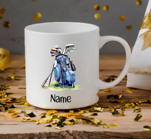 Golf personalised mug - golf,