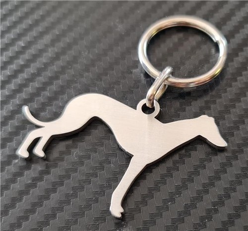 Whippet keyring keychain dog - keyring,