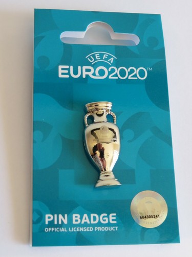 Uefa euro 2020 trophy badge - uefa,