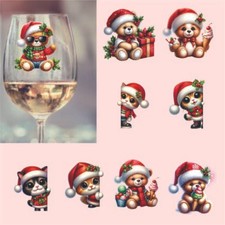 9x Mixed Christmas Cartoon