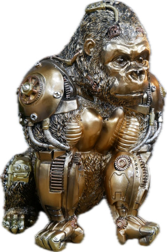 Textured steampunk style resin - textured,