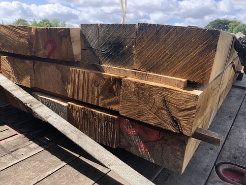 New french oak garden sleepers - garden,
