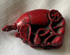 Chinese Cinnabar Laquer snuff