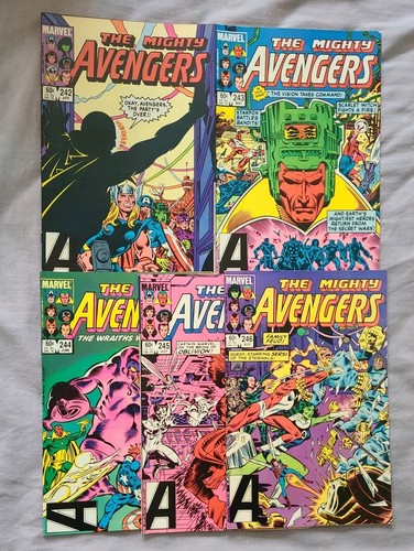 Avengers 242 246 - avengers, set