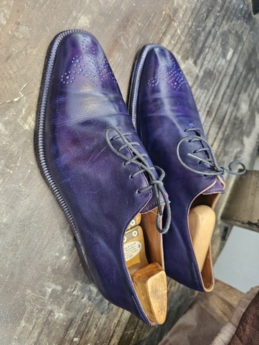Stefanobi wholcut oxford shoes - wholcut,