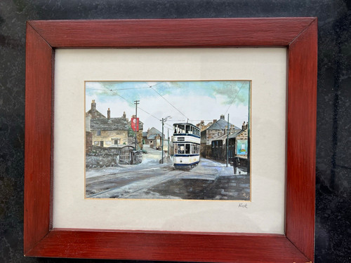 Mick rick signed - signed, framed