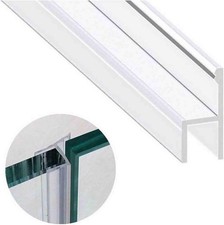 Shower Screen Door Seal Glass Strip Replacement – 2M for 6-10mm Glass