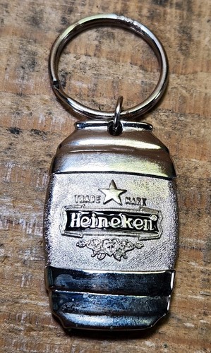 Heineken beer keg - beer, keychain