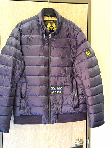 Belstaff mens blue quilted - belstaff,