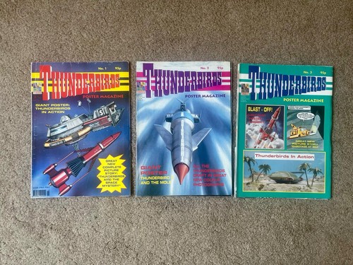 Thunderbirds poster magazines - thunderbirds,