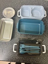Three Tier Lunch Box With Cutlery
