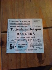 Tottenham/Spurs v Rangers