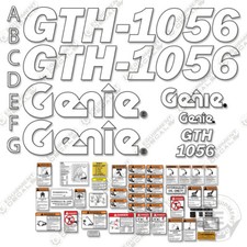 Fits Genie GTH 1056 Decal Kit