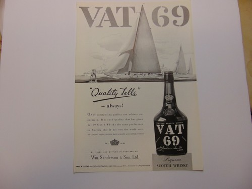 1934 vat liqueur scotch - 1934,