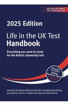 Life In The Uk Test Handbook 2025 For British citizenship Paperback New