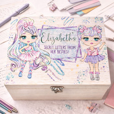 Glitter Girl memory box