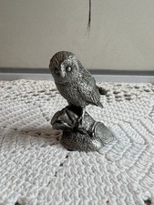 Miniature Pewter Owl 🦉 such