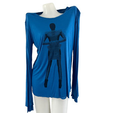 GARETH PUGH Blue Long Sleeve