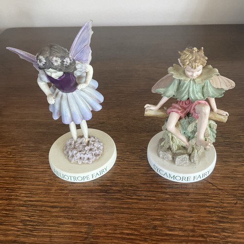 Flower fairy figurines - flower,