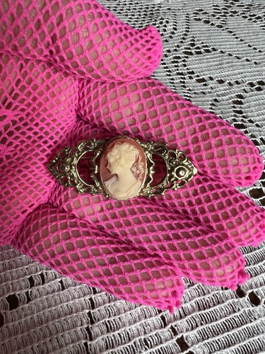 Vintage victorian style cameo - vintage, victorian-style