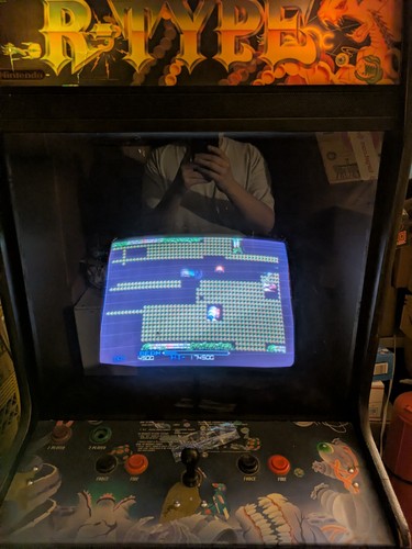 Type arcade video game - r-type,