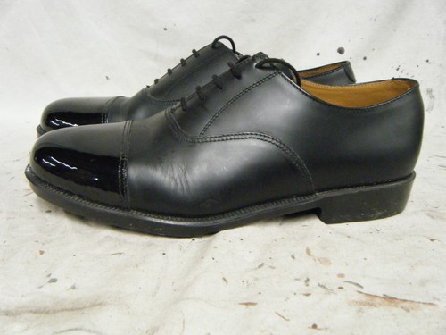 Mens black leather parade - mens,