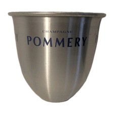 Pommery Silver Champagne ice Bucket Wine Cooler Party Table Ware 