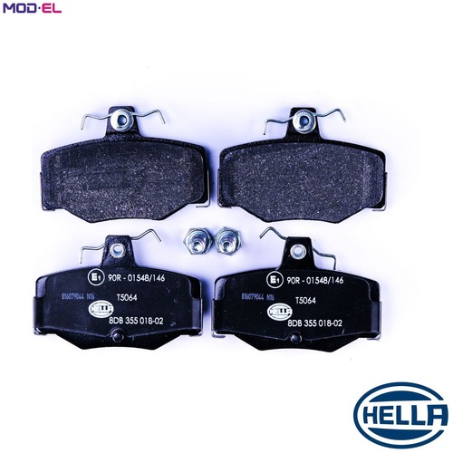 Brake pad set disc - set,