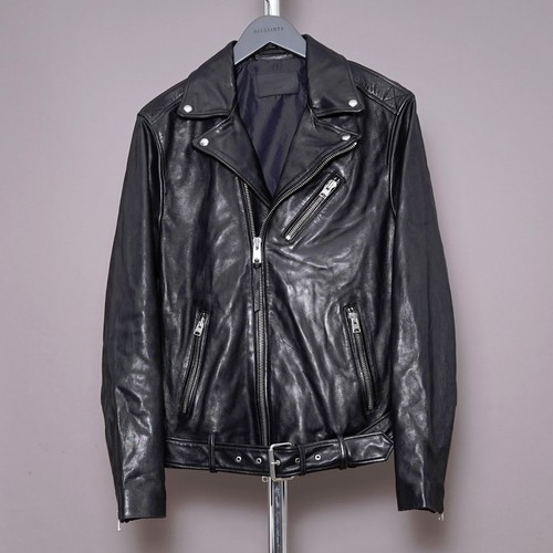 All saints leather jacket - saints,