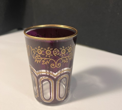Vintage purple moroccan - purple, tea