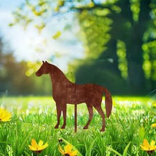 Horse garden ornament - garden,