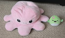 x2 Teddies Octopus And Cactus Squishmallows