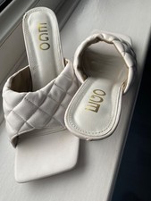 EGO Women's Heels UK 5 White 100% Other Mule