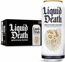 Liquid Death Mountain Water 12 x 500ml Cans