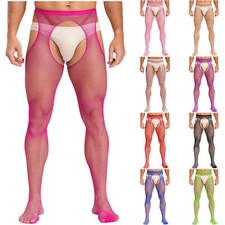 UK Mens Suspender Pantyhose