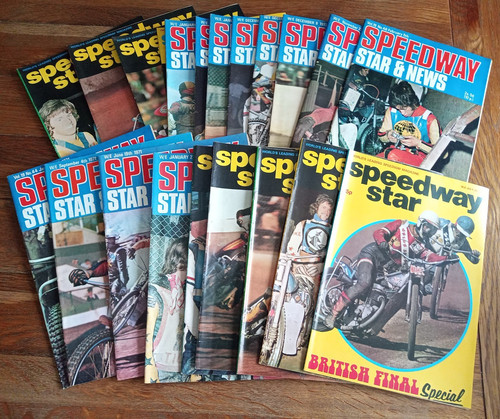 Speedway star magazines - magazines, x24