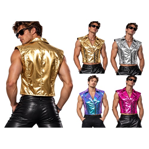 Men shiny neck - men,