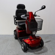 Used Electric Mobility Scooter Freerider Mayfair 8 Deluxe Red 8mph