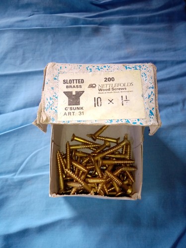 Vintage nettlefolds brass - vintage,