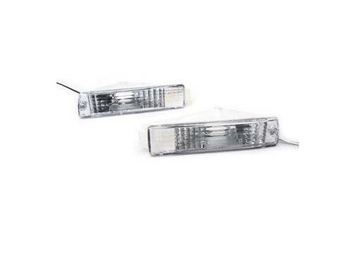 Clear lens front bumper - front, turn