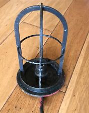 Vintage ship brass old ceiling mounted bulkhead light (Cage 12)