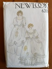 vintage New Look wedding dress