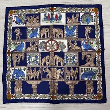 HERMES TORANA Pocket Square