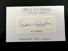 DENIS COMPTON - MIDDLESEX &