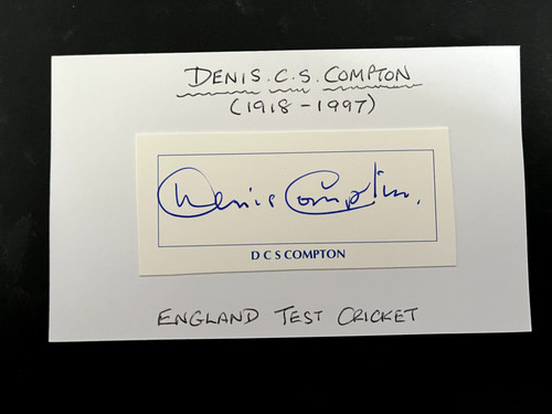 Denis compton middlesex - -,