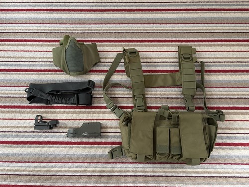 Airsoft rig and accessories - airsoft,