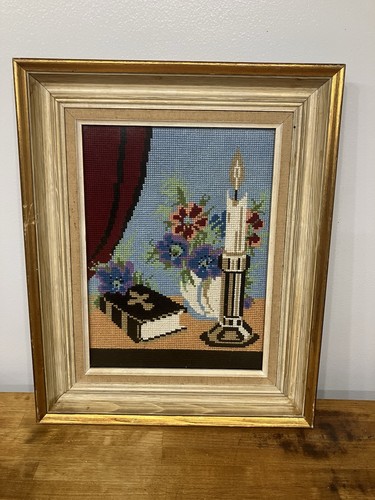 Vintage hand made needlework - vintage,
