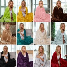 Faux Fur Throw Luxury Super