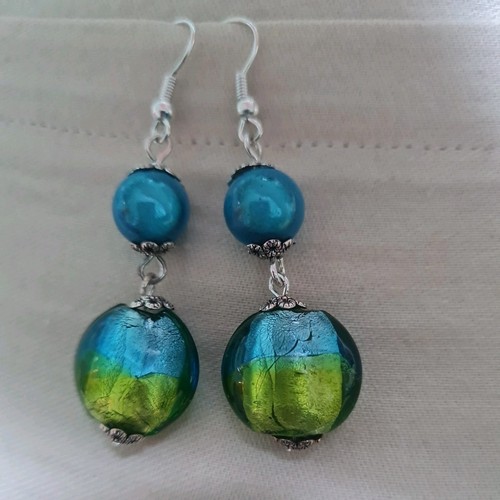 Ooak hand crafted green and - ooak,