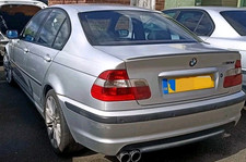 2002 BMW 3 SERIES SILVER 3.0 D